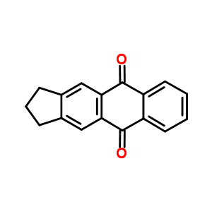 2,3-Dihydro-1h-cyclopent[b]anthracene-5,10-dione Structure,53933-88-3Structure