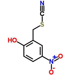 4-Nitro-2-(thiocyanatomethyl)phenol Structure,5394-11-6Structure