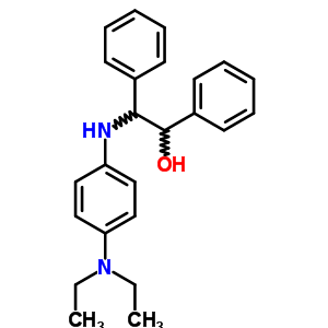 2-[(4-Diethylaminophenyl)amino]-1,2-diphenyl-ethanol Structure,5394-78-5Structure