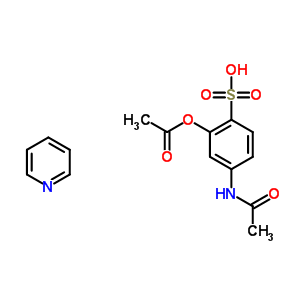 4-Acetamido-2-acetyloxy-benzenesulfonic acid Structure,5394-96-7Structure