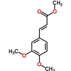 Methyl (e)-3-(3,4-dimethoxyphenyl)-2-propenoate Structure,5396-64-5Structure