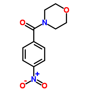 Morpholino(4-nitrophenyl)methanone Structure,5397-76-2Structure