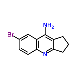 2,3-Dihydro-7-bromo-1h-cyclopenta[b]quinolin-9-amine Structure,53970-65-3Structure