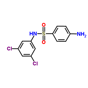 4-Amino-n-(3,5-dichlorophenyl)benzenesulfonamide Structure,5407-59-0Structure