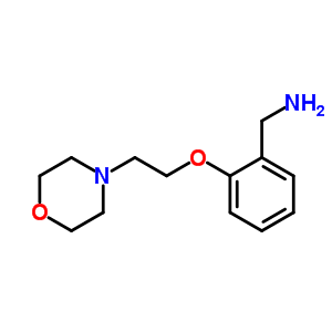 [2-(2-Morpholinoethoxy)phenyl]methylamine Structure,540753-13-7Structure