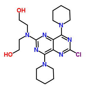 6-Des(diethanolamino)-6-chloro dipyridamole Structure,54093-92-4Structure