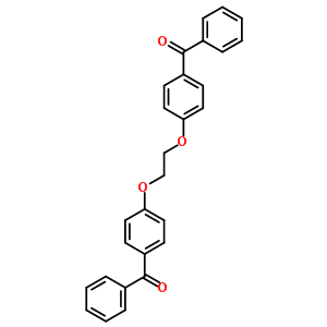 [Ethane-1,2-diylbis(oxybenzene-4,1-diyl)]bis(phenylmethanone) Structure,5410-01-5Structure