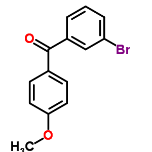 3-Bromo-4-methoxybenzophenone Structure,54118-76-2Structure