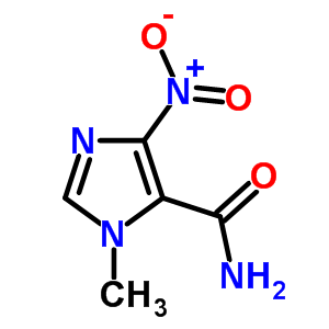 1-Methyl-4-nitro-1h-imidazole-5-carboxamide Structure,5413-88-7Structure