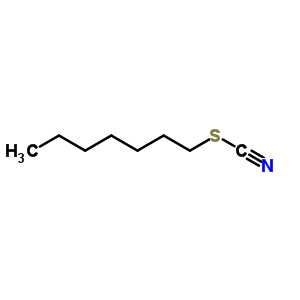 Heptyl thiocyanate Structure,5416-94-4Structure