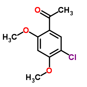 1-(5-Chloro-2,4-dimethoxy-phenyl)-ethanone Structure,54173-36-3Structure