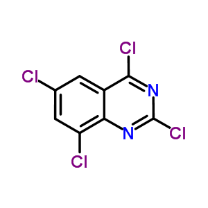 2,4,6,8-Tetrachloroquinazoline Structure,54185-42-1Structure