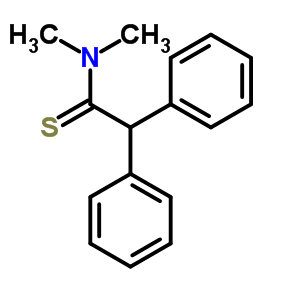 N,n-dimethyl-2,2-diphenylthioacetamide Structure,54191-80-9Structure