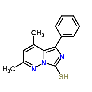 2,4-Dimethyl-5-phenylimidazo[1,5-b]pyridazine-7-thiol Structure,54221-54-4Structure