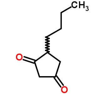 4-Butyl-1,3-cyclopentanedione Structure,54244-72-3Structure