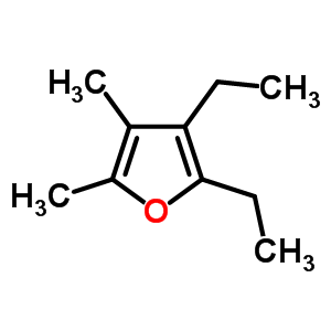 4,5-Diethyl-2,3-dihydro-2,3-dimethylfuran Structure,54244-89-2Structure