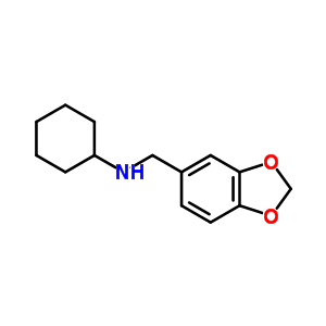 Benzo[1,3]dioxol-5-ylmethyl-cyclohexyl-amine hydrochloride Structure,5427-37-2Structure