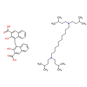 4-[(3-Carboxy-2-hydroxy-naphthalen-1-yl)methyl]-3-hydroxy-naphthalene-2-carboxylic acid Structure,5429-96-9Structure