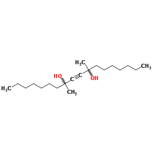 9-Octadecyne-8,11-diol, 8,11-dimethyl- Structure,5430-03-5Structure