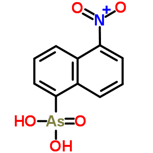 Arsonic acid,(5-nitro-1-naphthalenyl)-(9ci) Structure,5430-36-4Structure