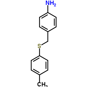 4-[(4-Methylphenyl)sulfanylmethyl ]aniline Structure,54306-13-7Structure