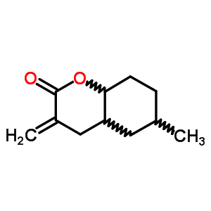 6-Methyl-3-methylidene-4a,5,6,7,8,8a-hexahydro-4h-chromen-2-one Structure,54312-53-7Structure