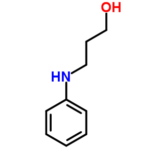 3-Anilinopropan-1-ol Structure,5433-03-4Structure