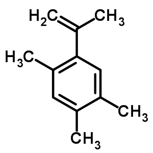 1-Isopropenyl-2,4,5-trimethylbenzene Structure,54340-84-0Structure