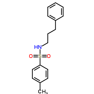 4-Methyl-n-(3-phenylpropyl)benzenesulfonamide Structure,5435-02-9Structure