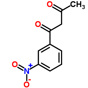 1-(3-Nitro-phenyl)-butane-1,3-dione Structure,5435-66-5Structure