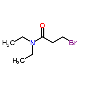 3-Bromo-n,n-diethyl-propanamide Structure,5437-82-1Structure