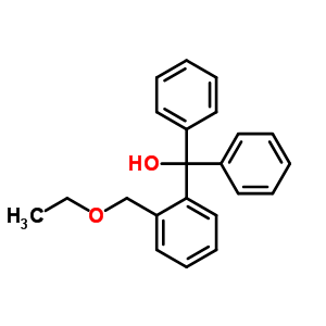 [2-(Ethoxymethyl)phenyl]-diphenyl-methanol Structure,5437-91-2Structure