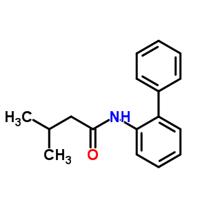 Butanamide, n-[1,1-biphenyl]-2-yl-3-methyl- Structure,5439-23-6Structure