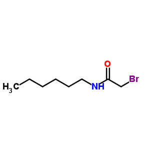 Acetamide,2-bromo-n-hexyl- Structure,5439-32-7Structure