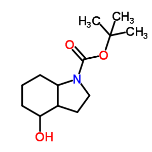 Tert-butyl octahydro-4-hydroxyindole-1-carboxylate Structure,543910-49-2Structure