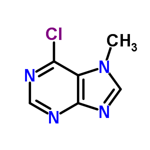 6-Chloro-7-methylpurine Structure,5440-17-5Structure