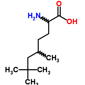 2-Amino-5,7,7-trimethyl-octanoic acid Structure,5440-38-0Structure