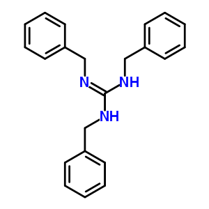 1,2,3-Tribenzylguanidine Structure,5440-98-2Structure