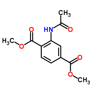 Dimethyl 2-acetamidobenzene-1,4-dicarboxylate Structure,5441-05-4Structure