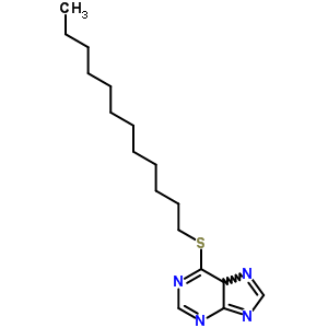 6-Dodecylsulfanyl-5h-purine Structure,5441-35-0Structure