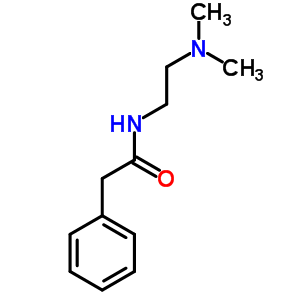 Benzeneacetamide,n-[2-(dimethylamino)ethyl]-, hydrochloride (1:1) Structure,5441-43-0Structure