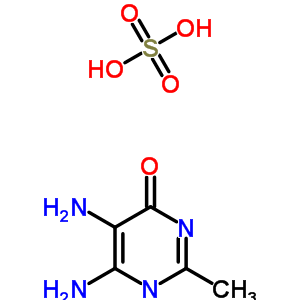 5,6-Diamino-2-methyl-1h-pyrimidin-4-one Structure,5442-02-4Structure