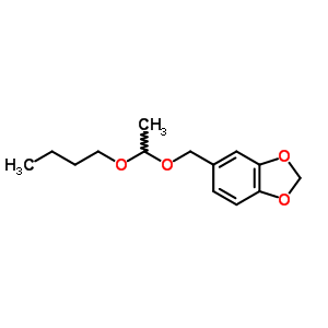 1,3-Benzodioxole,5-[(1-butoxyethoxy)methyl]- Structure,5442-27-3Structure