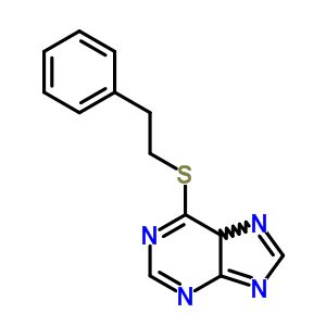 6-Phenethylsulfanyl-5h-purine Structure,5443-90-3Structure