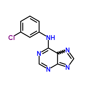 N-(3-chlorophenyl)-5h-purin-6-amine Structure,5444-43-9Structure