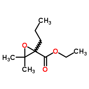 Ethyl 3,3-dimethyl-2-propyl-oxirane-2-carboxylate Structure,5445-27-2Structure