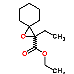 Ethyl 2-ethyl-1-oxaspiro(2.5)octane-2-carboxylate Structure,5445-38-5Structure