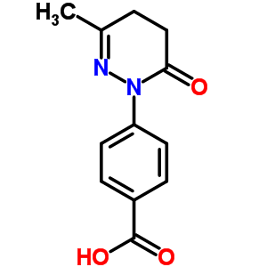 4-(3-Methyl-6-oxo-4,5-dihydropyridazin-1-yl)benzoic acid Structure,5446-13-9Structure