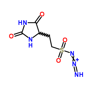 4-Imidazolidineethanesulfonylazide, 2,5-dioxo- Structure,5446-31-1Structure