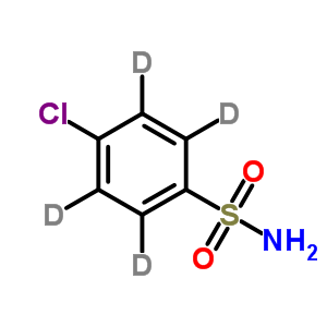 4-Chlorobenzene-d4-sulfonamide Structure,544686-14-8Structure